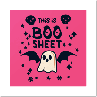 This is boo sheet halloween Posters and Art